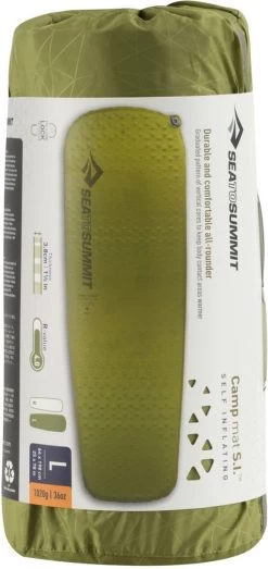 Sea To Summit Camp S.I. Regular Zelf Opbaasbare Slaapmat - 3.8cm - 780g - Groen 25 Sea To Summit Camp S.I. Regular Zelf Opbaasbare Slaapmat - 3.8cm - 780g - Groen -Kampeerclub 567x1200 1
