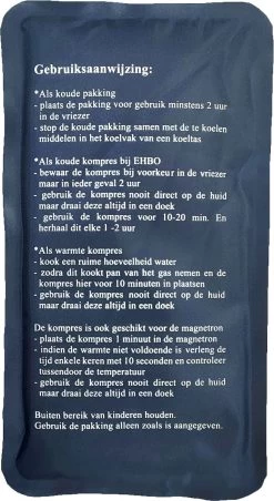 Platte Koelelementen - 3 Stuks - Hot / Cold Pack - 10 X 20 Cm - 180 Gram - Coolpack / Icepack - Voor Bij Blessures / Koeltas -Kampeerclub 656x1200