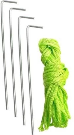 Merkloos 4 In 1 Pop-up Douchetent Voor Omkleden, Douchen, Toilet En Opslag - 1 Persoons Tent - Camping Douche En Omkleedtent - Inclusief Haringen En Draagtas - 190 X 110 X 110 Cm Blauw -Kampeerclub 659x1200 1