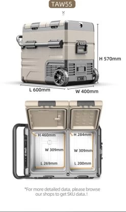 Alpicool 55L - Koelkast/vriezer - 12V-24V/230V - Compressor - APP - Voor Auto En Huis - Outdoor Camping Benodigdheden 14 Alpicool 55L - Koelkast/vriezer - 12V-24V/230V - Compressor - APP - Voor Auto En Huis - Outdoor Camping Benodigdheden -Kampeerclub 715x1200 1