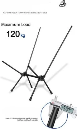 Lopoleis® Campingstoel – Campingstoel Opvouwbaar – Visstoel – Vouwstoel – Strandstoel – Inklapbaar – Lichtgewicht – Outdoor Stoel - Hoge Rugleuning -Kampeerclub 715x1200