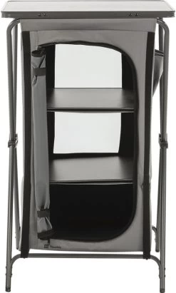 Travellife Toledo Opbergkast Opvouwbaar Laag Dark Grey