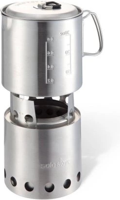 Solo Stove Lite Draagbare Kooktoestel. Geen Vloeibare Brandstof Nodig. Krachtige Efficiënte Houtverbranding En Weinig Rook. Voor 1-2 Personen, 304 Roestvrijstaal, Compact ⌀ 10,8 Cm, Hoogte 14,5 Cm, 255g. -Kampeerclub 722x1200 2