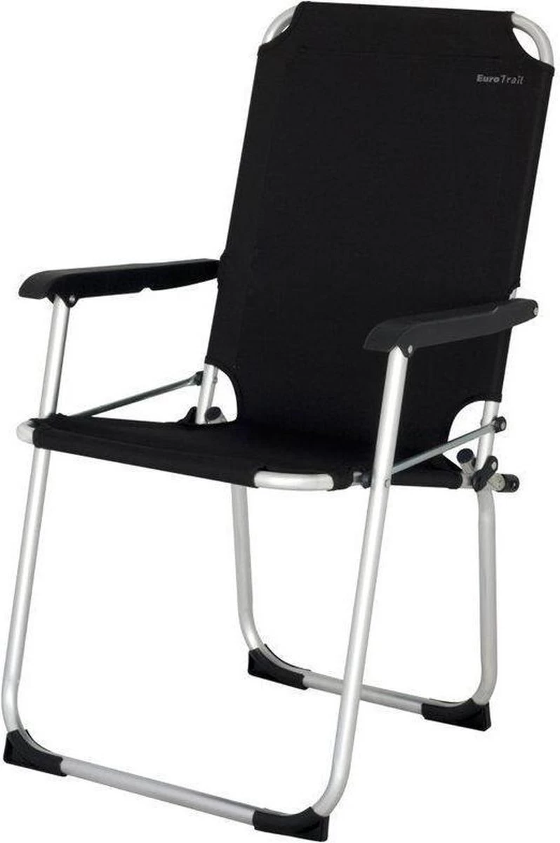 Eurotrail Moita Campingstoel - Zwart 8 Eurotrail Moita Campingstoel - Zwart - Afbeelding 8