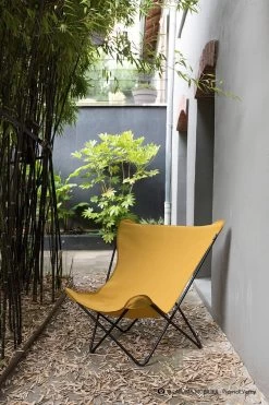 LAFUMA Pop Up XL - Vlinderstoel - Inklapbaar - Curry -Kampeerclub 800x1200