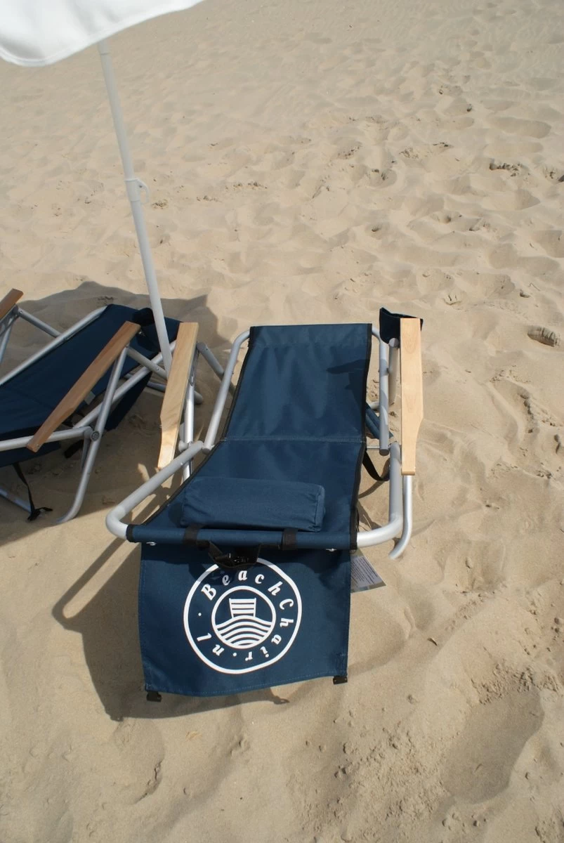Easy Beach Chair - Campingstoel - Aluminium - Blauw 5 Easy Beach Chair - Campingstoel - Aluminium - Blauw - Afbeelding 5