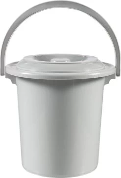 Curver Toiletemmer Met Deksel - 10L - 31 Cm - Lichtgrijs 8 Curver Toiletemmer Met Deksel - 10L - 31 Cm - Lichtgrijs -Kampeerclub 814x1200 8