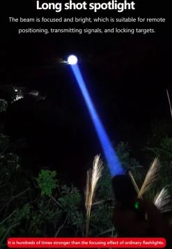 LED-zaklamp 18000, Lumen 5200 XHP 110.9 PROFESSIONAL-XLED - Krachtig Oplaadbaar USB Zoeklicht - Handzaam Formaat-CE-gekeurd-Nieuwe Uitvoering Voor 2023! -Kampeerclub 830x1200 1