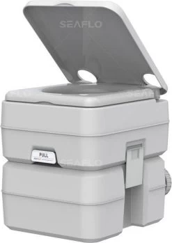 SeaFlo Portable Toilet - Meeneembaar Toilet - Draagbaar Toilet - Chemisch Toilet 20liter - Camping Toilet 20l - WC
