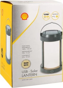 Shell Solar Campinglamp - Oplaadbaar LED - 100 Lumen - IP64 Waterdicht - Draagbare Kampeerlamp - Tentlamp - Acculamp - Traploos Dimbare Lamp -Kampeerclub 860x1200 1