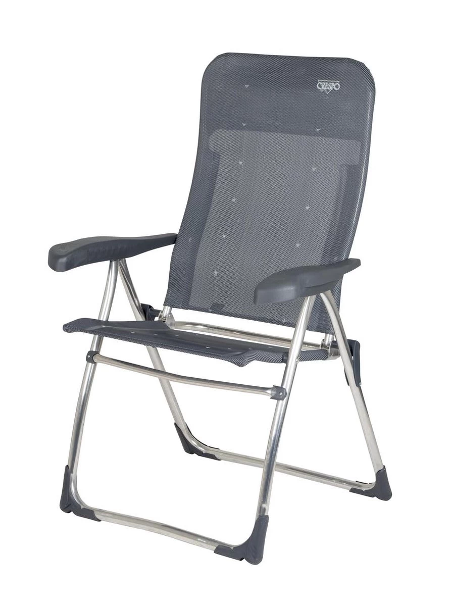 Crespo AL-212 - Campingstoel - Verstelbaar - Donker Grijs 2 Crespo AL-212 - Campingstoel - Verstelbaar - Donker Grijs - Afbeelding 2