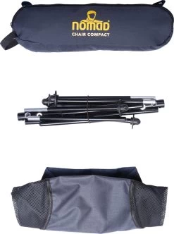 NOMAD® Campingstoel Compact | Ultra Lichtgewicht | Gemakkelijk Meenemen | Supersterk | Comfortabel | Snel Op Te Zetten -Kampeerclub 892x1200