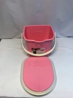 Branq Toiletemmer Draagbaar Met Deksel - 15,5L - Roze -Kampeerclub 899x1200 8