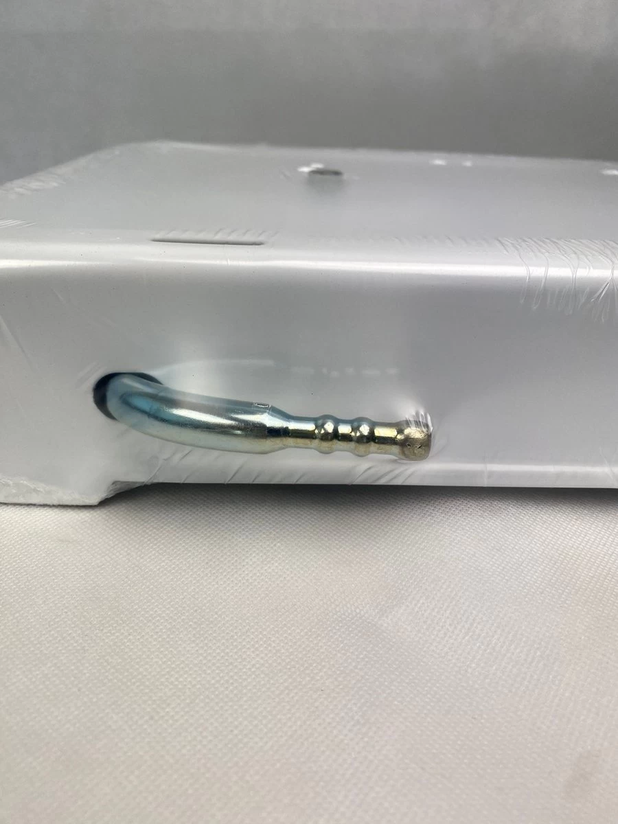 EDM 2-Pits Gaskooktoestel - Camping - Wit - 46x30x12 Cm 2 EDM 2-Pits Gaskooktoestel - Camping - Wit - 46x30x12 Cm - Afbeelding 2