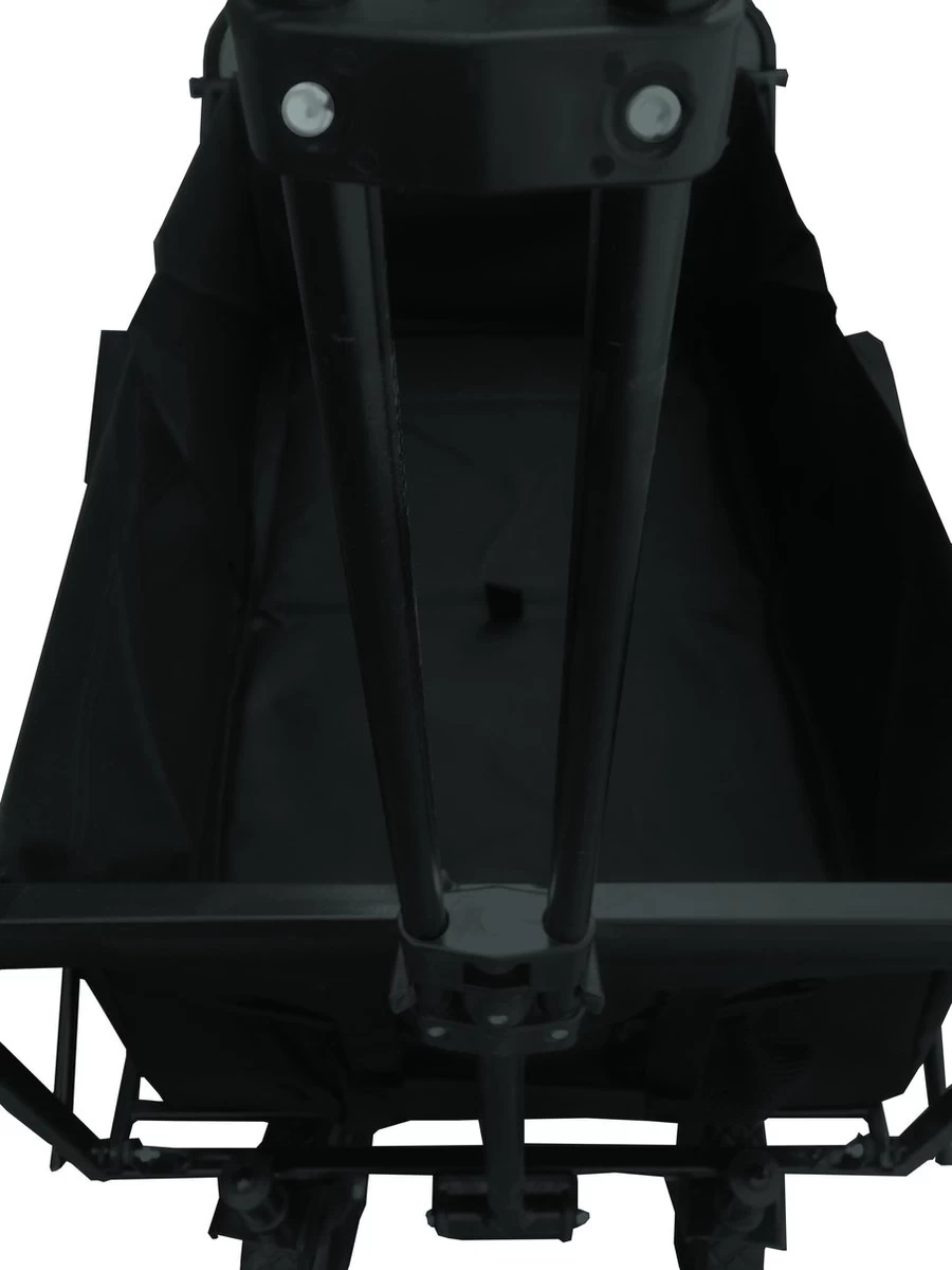 Rijoka Opvouwbare Bolderkar/Bolderwagen - Telescopische Stang | Zwart 3 Rijoka Opvouwbare Bolderkar/Bolderwagen - Telescopische Stang | Zwart - Afbeelding 3