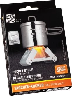 Esbit Brander Pocket Stove M - Incl 2x27 Gr Esbit Blokjes - Compact -Kampeerclub 904x1200 4