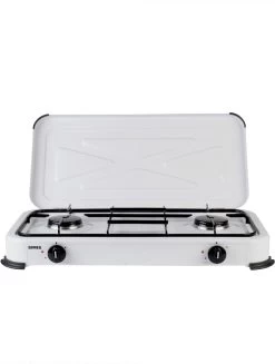 Gimeg Kooktoestel - 2-pits - Wit -Kampeerclub 907x1200