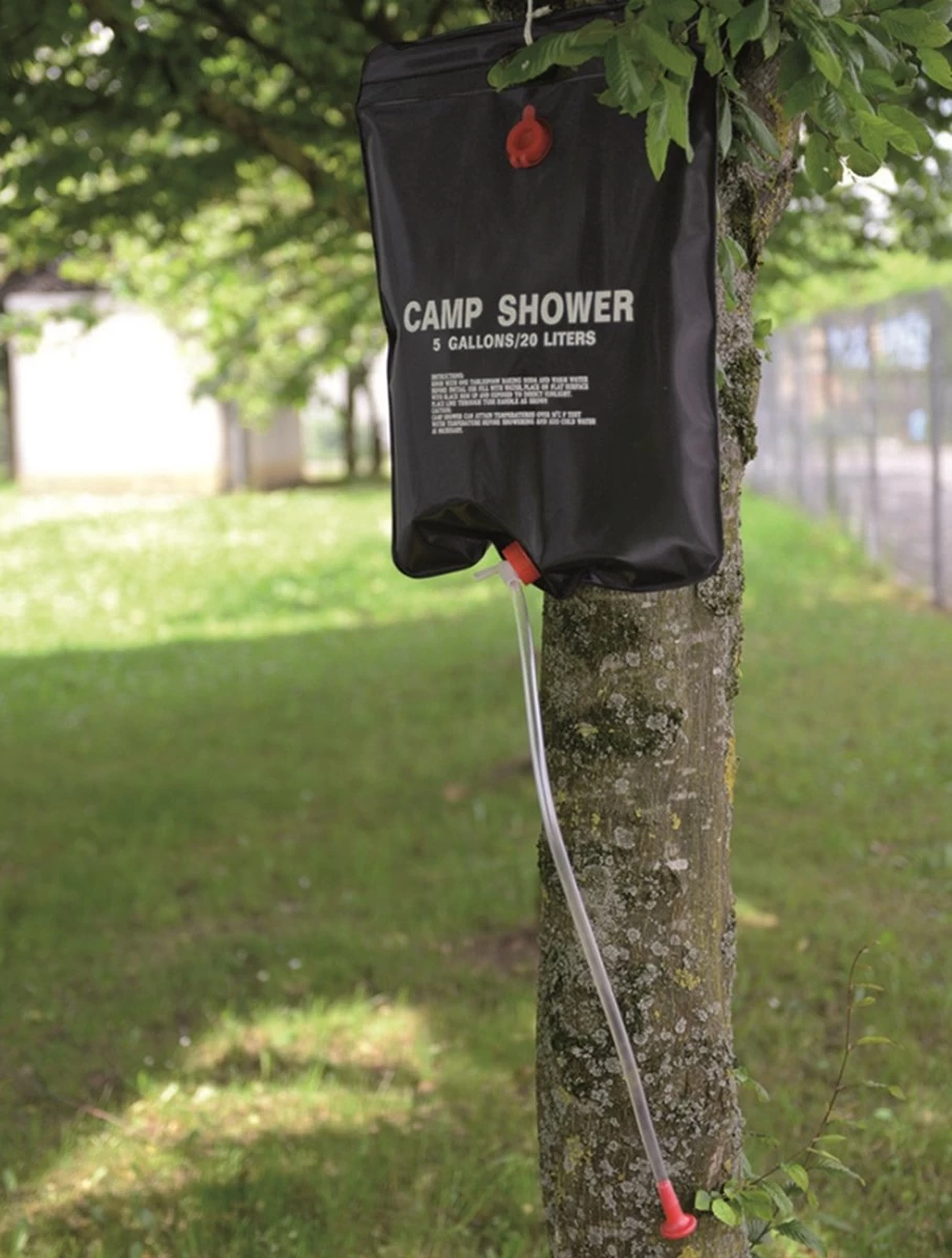 Solar Camping/ Festival Douche 20 Liter Mobiel Opvouwbare (inclusief Douchekop Met Een Slang) 2 Solar Camping/ Festival Douche 20 Liter Mobiel Opvouwbare (inclusief Douchekop Met Een Slang) - Afbeelding 2