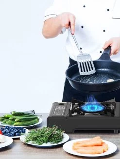 Camping Kooktoestel - Draagbaar Gasfornuis - Incl. Koffer -Kampeerclub 908x1200 8