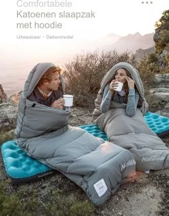 Naturehike® Slaapzak Katoen - 6 Tot 1 Graden - Slaapzakken Volwassenen - 220*80cm - 4 Seizoenen Slaapzak Lente, Zomer, Herfst & Winter - Lichtgewicht & Waterdicht -Kampeerclub 943x1200 1