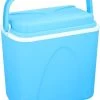 Merkloos Blauwe Kunststof Camping / Vakantie Coolbox 24 Liter