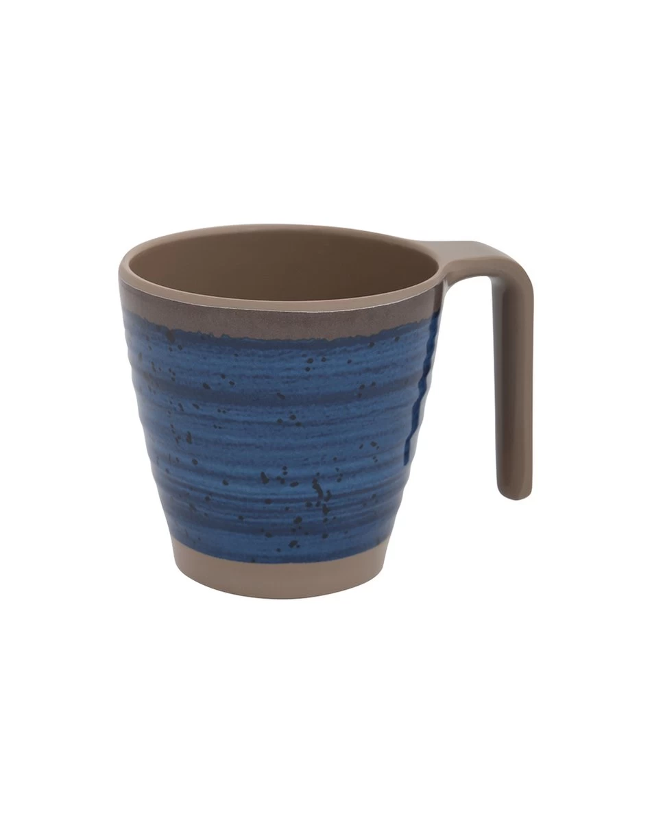 Bo-Camp - Mok - Halo - M - Blauw - 4 Stuks 2 Bo-Camp - Mok - Halo - M - Blauw - 4 Stuks - Afbeelding 2