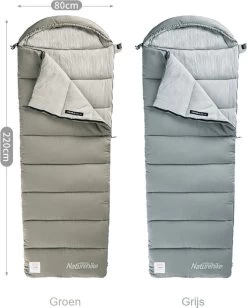 Naturehike® Slaapzak Katoen - 6 Tot 1 Graden - Slaapzakken Volwassenen - 220*80cm - 4 Seizoenen Slaapzak Lente, Zomer, Herfst & Winter - Lichtgewicht & Waterdicht -Kampeerclub 963x1200 5