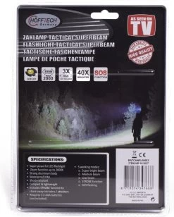 Led Zaklamp Met Zoomfunctie Tactical Superbeam - Militaire Zaklamp -Kampeerclub 963x1200 8