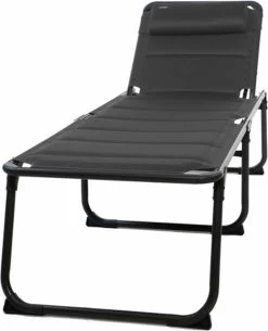 Travellife Barletta Ligbed - Antraciet / Donkergrijs -Kampeerclub 972x1200