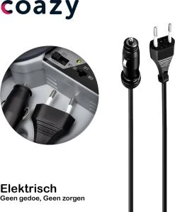 Koelbox Met Wielen Voor Auto & Camping Warm En Koud 40L - Frigobox Elektrisch 12v 230 Volt - MiniBar - Mini Koelkast | Verkoelt En Verwarmt | Eco-modus - Minibar - Mini Koelkast -Kampeerclub 993x1200